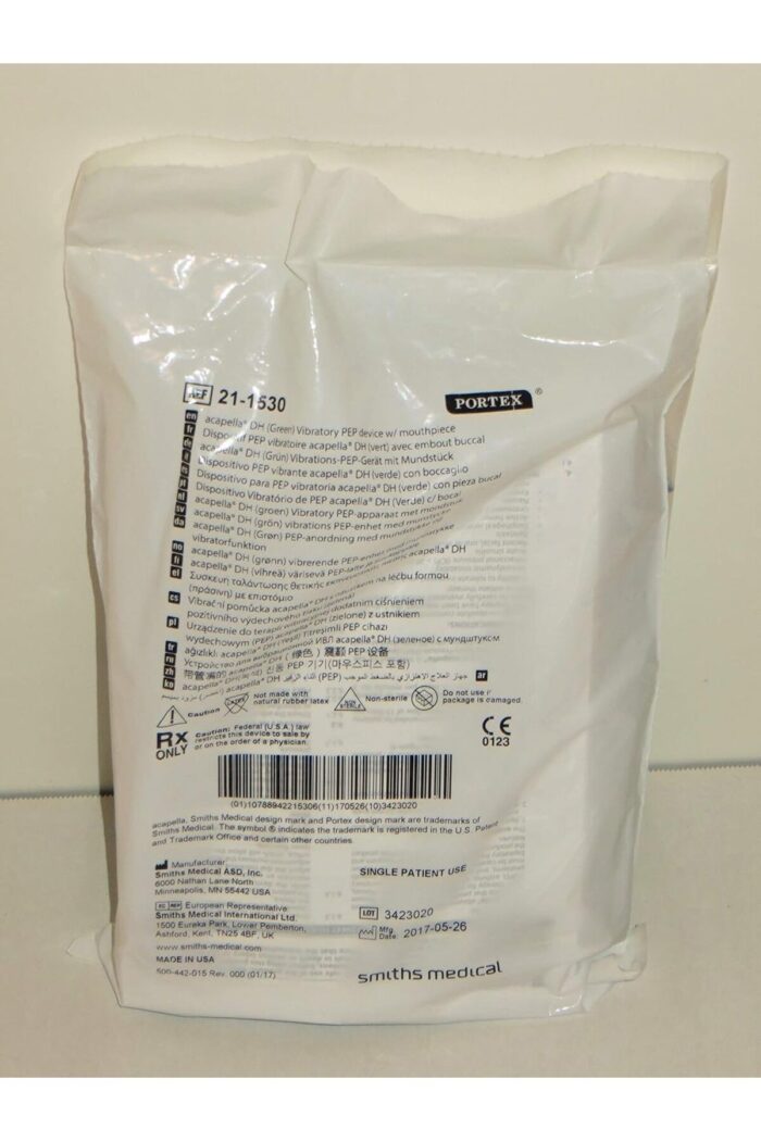 Acapella® Vibrasyonlu PEP Solunum Terapisi Cihazı - DH Green - Görsel 3