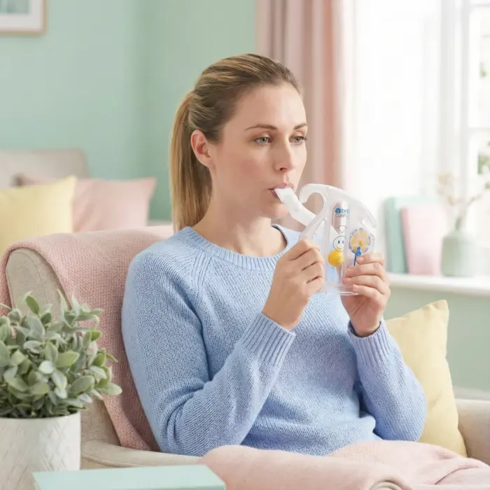 CliniFLO® Teşvik Spirometresi Solunum Egzersiz Cihazı - Görsel 8